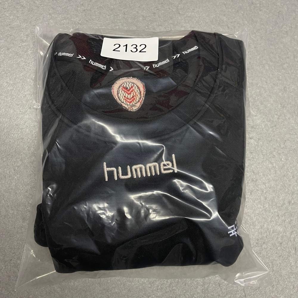 Hummel Sweatshirt Men Medium Black Athletic Training Top Therma Fleece Lined - Picture 11 of 11